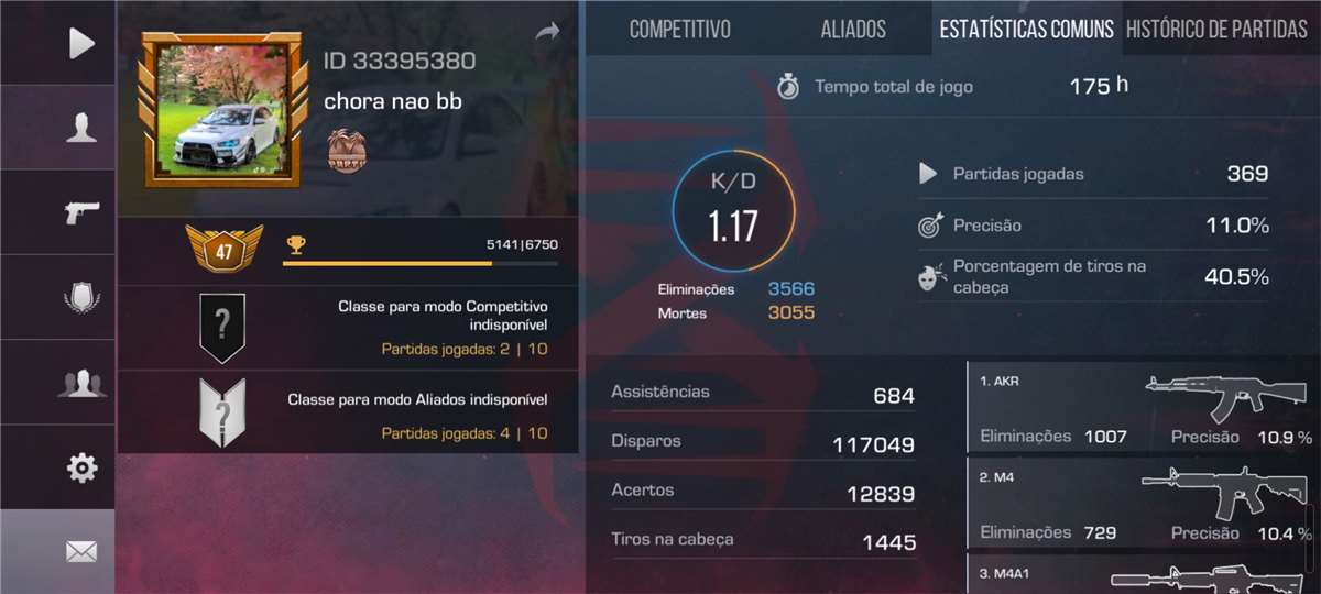 Conta de standoff 2